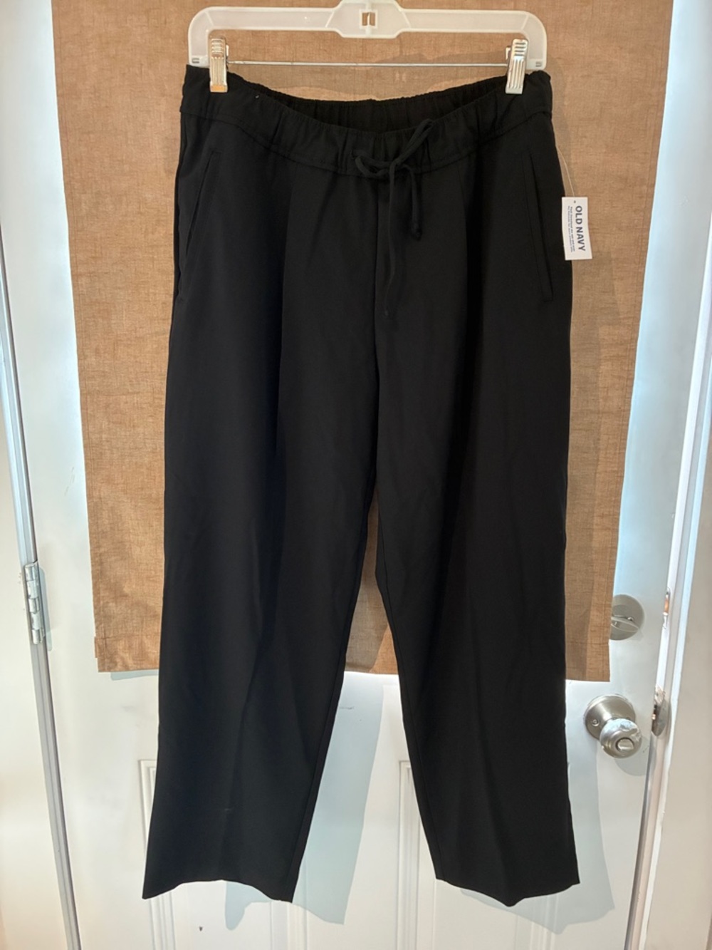 Old Navy Black womens Drawstring pants